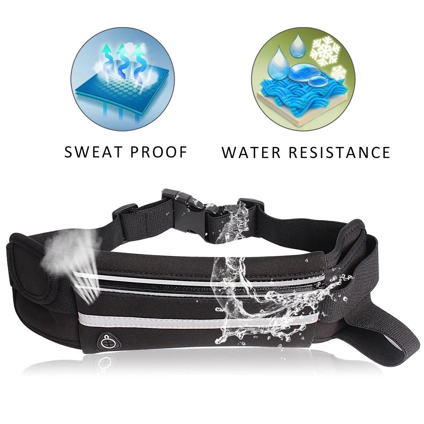 Sports Fanny Pack Running Waist Belt Bag