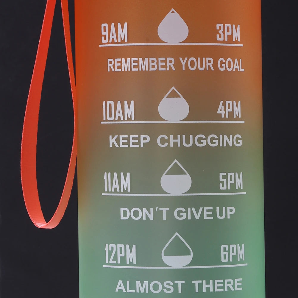 1L Water Bottle Leakproof for Outdoor Travel Fitness Cycling Gym