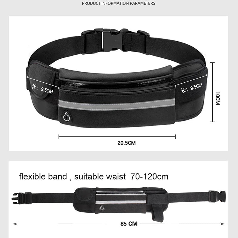 Sports Fanny Pack Running Waist Belt Bag